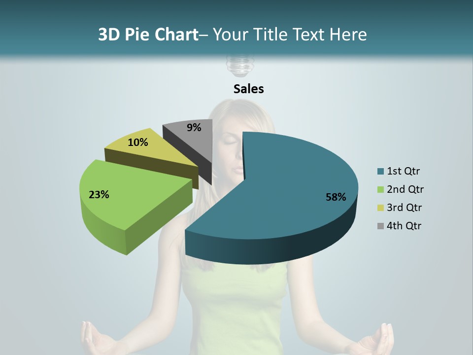 Idea Human Meditation PowerPoint Template