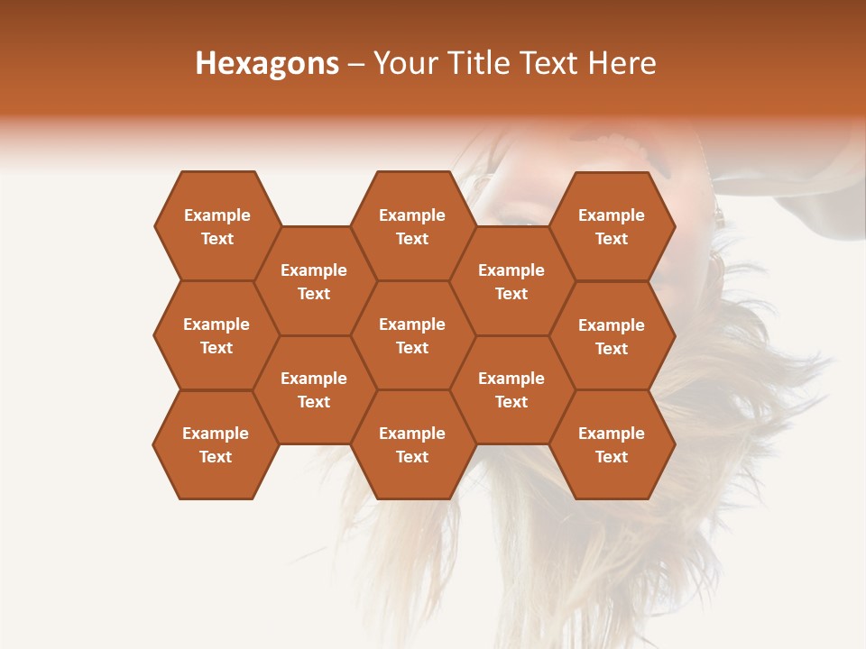 One Outdoor Smiling PowerPoint Template