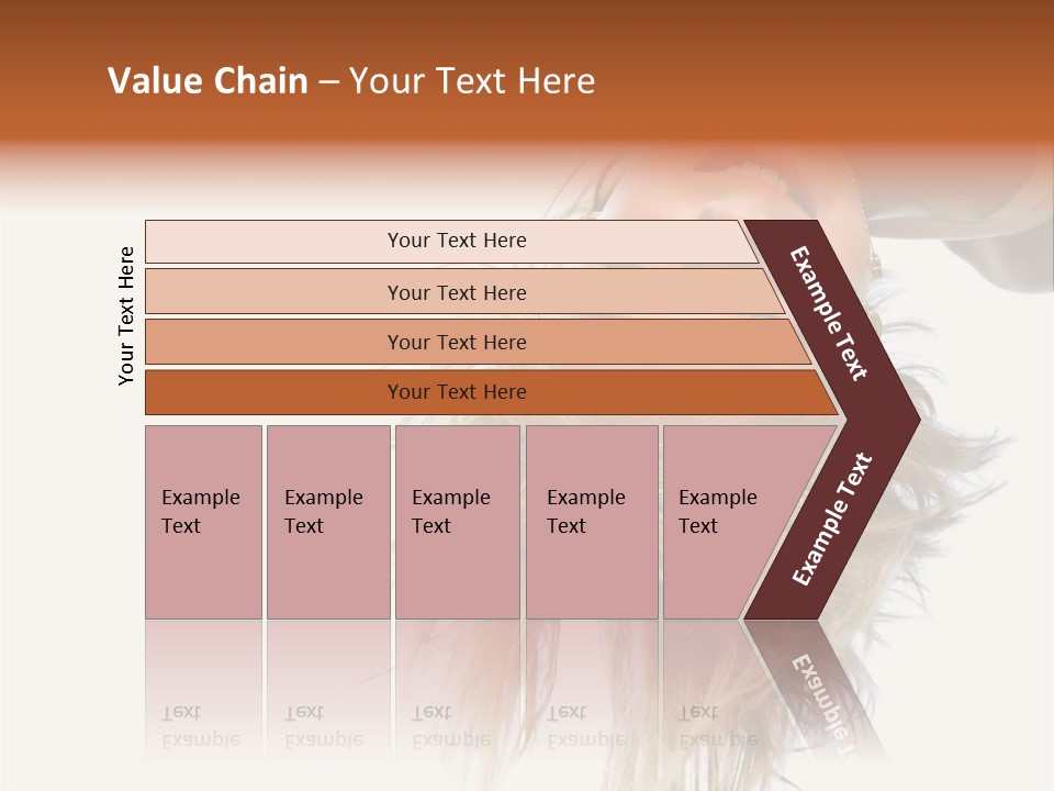 One Outdoor Smiling PowerPoint Template