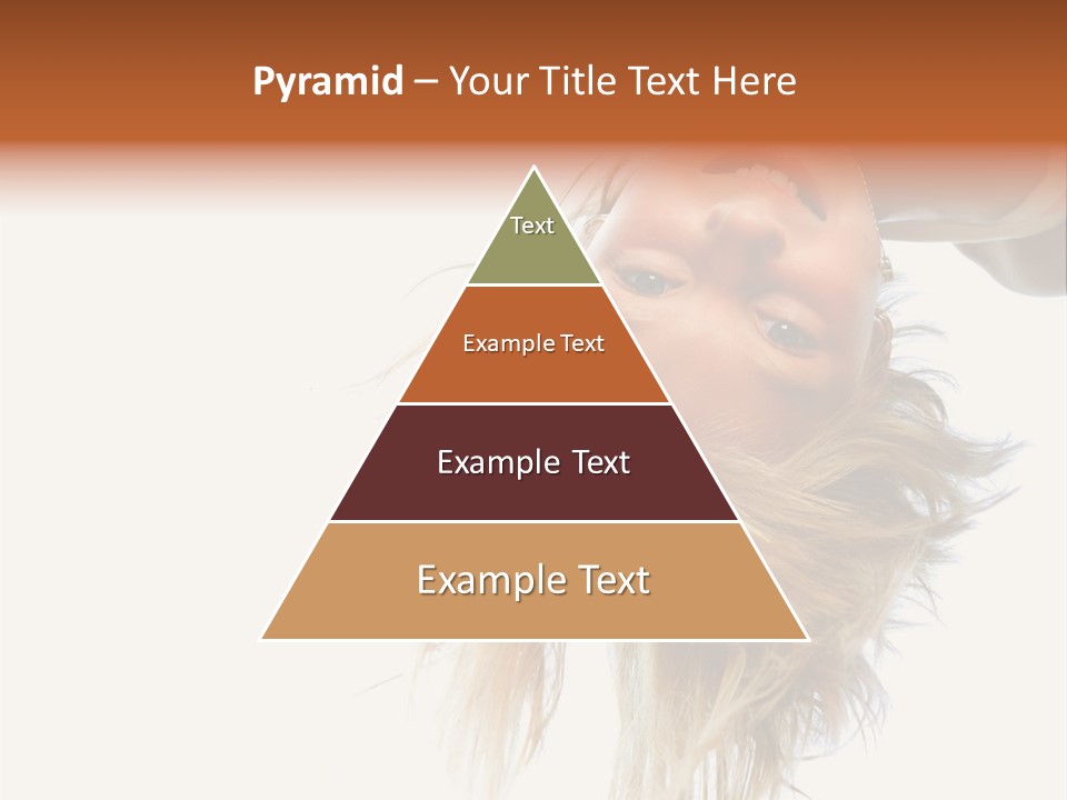 One Outdoor Smiling PowerPoint Template