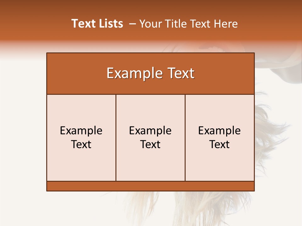 One Outdoor Smiling PowerPoint Template