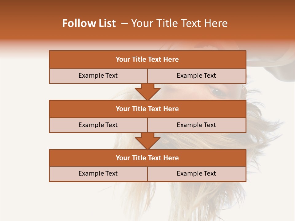 One Outdoor Smiling PowerPoint Template