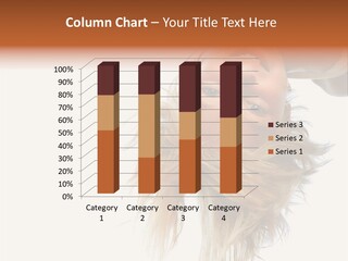 One Outdoor Smiling PowerPoint Template