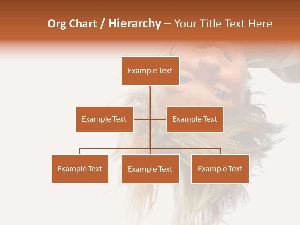 One Outdoor Smiling PowerPoint Template