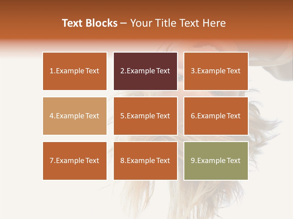 One Outdoor Smiling PowerPoint Template