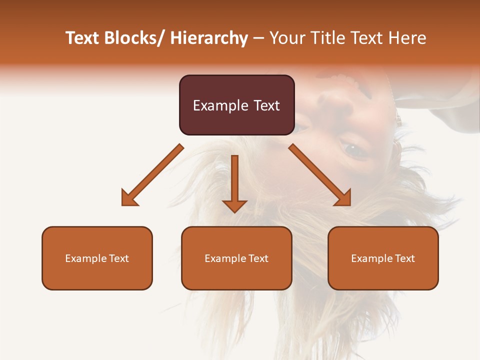 One Outdoor Smiling PowerPoint Template