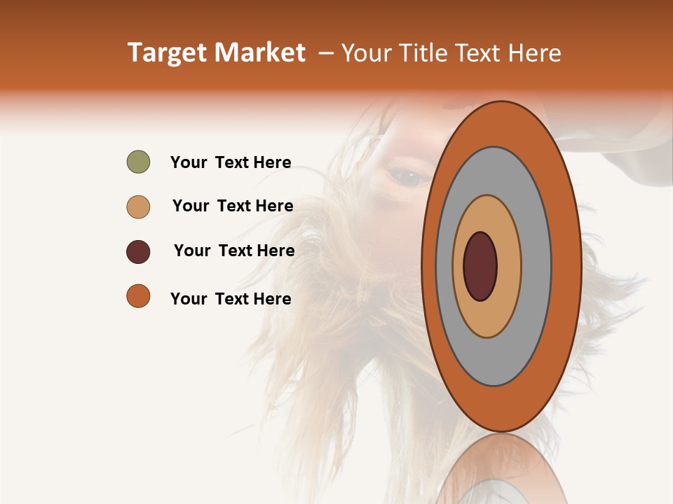 One Outdoor Smiling PowerPoint Template