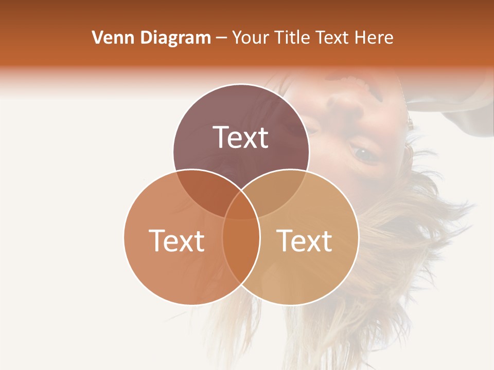 One Outdoor Smiling PowerPoint Template