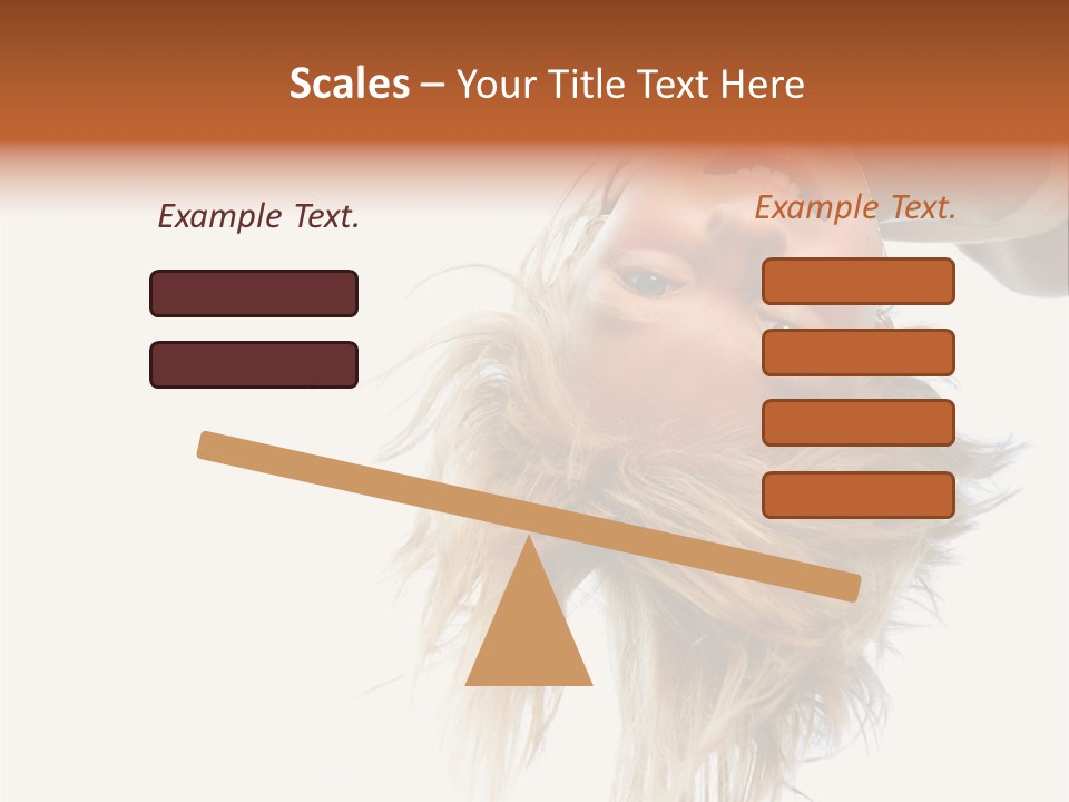 One Outdoor Smiling PowerPoint Template