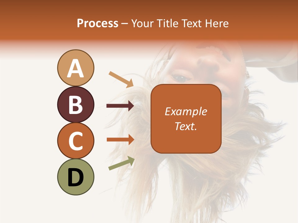 One Outdoor Smiling PowerPoint Template