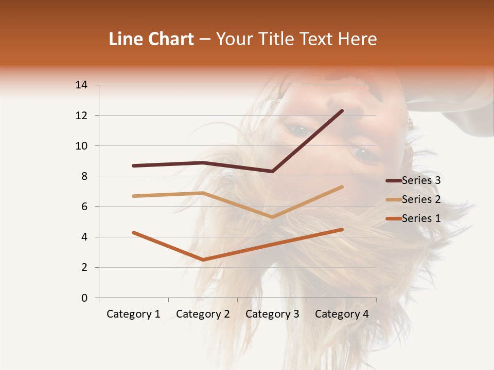 One Outdoor Smiling PowerPoint Template