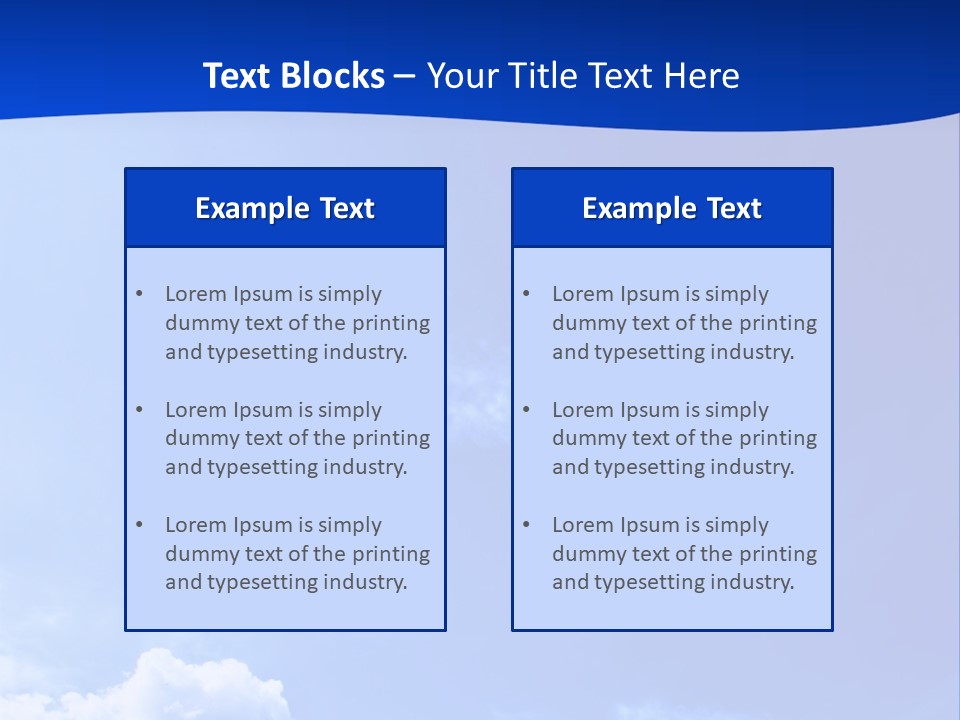 Condensation High Skylight PowerPoint Template