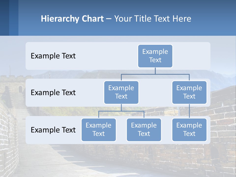 China Outdoors Old PowerPoint Template