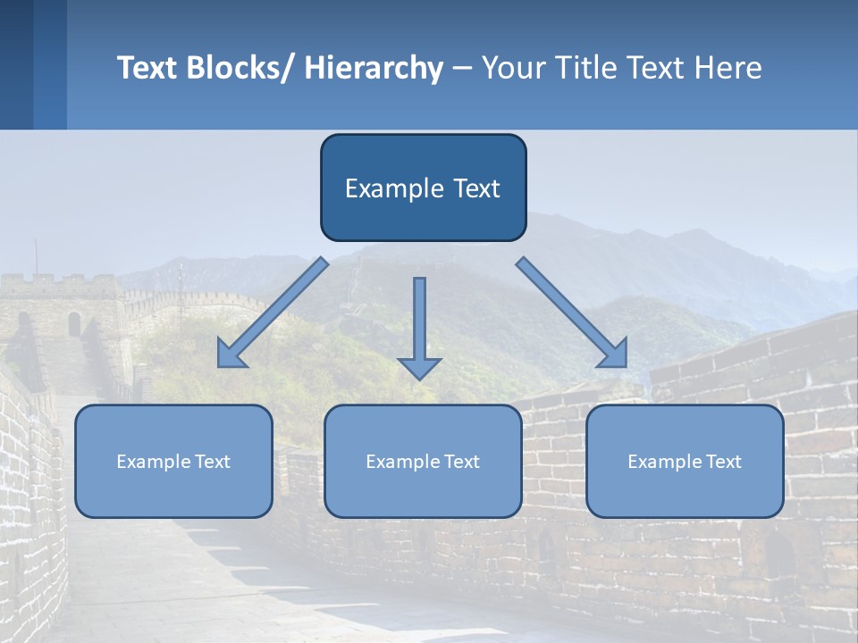 China Outdoors Old PowerPoint Template