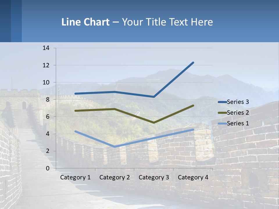 China Outdoors Old PowerPoint Template
