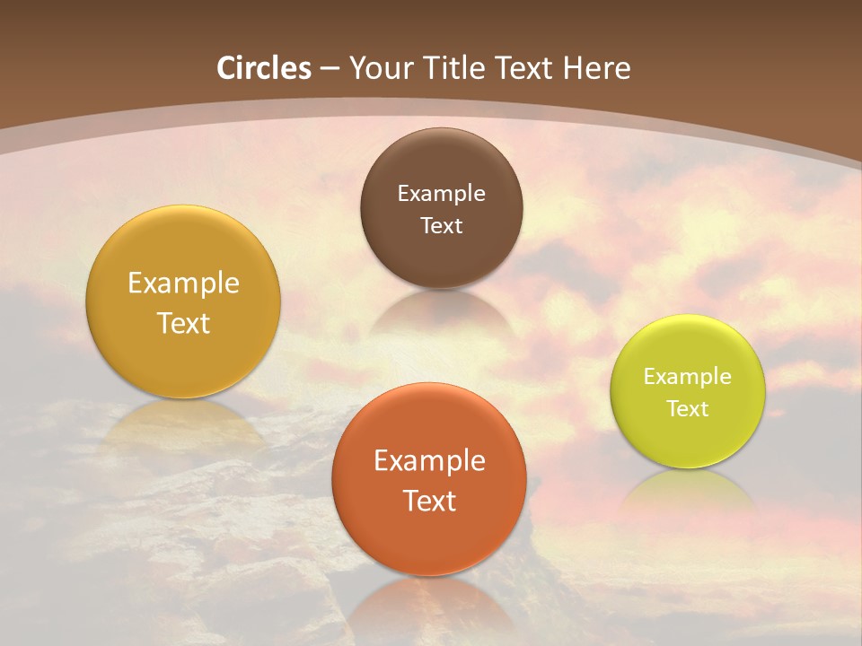 Situation Pursuit Rock PowerPoint Template