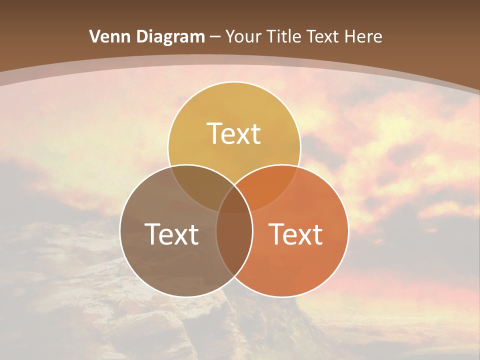 Situation Pursuit Rock PowerPoint Template