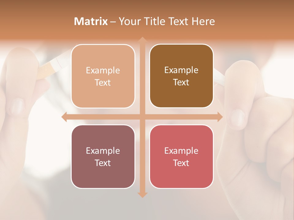 Risk Concept Habit PowerPoint Template