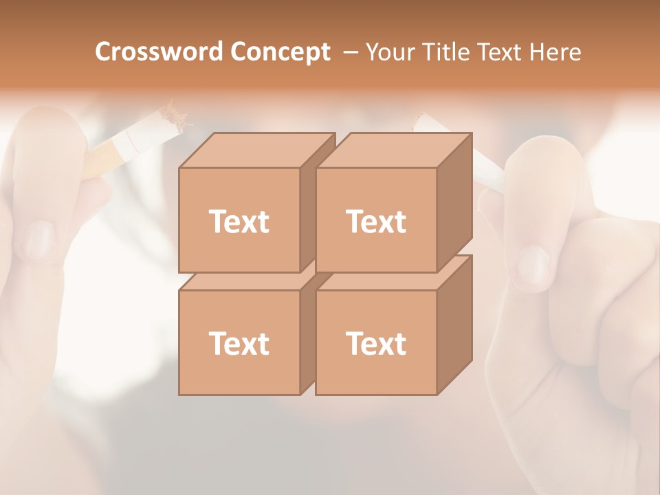 Risk Concept Habit PowerPoint Template