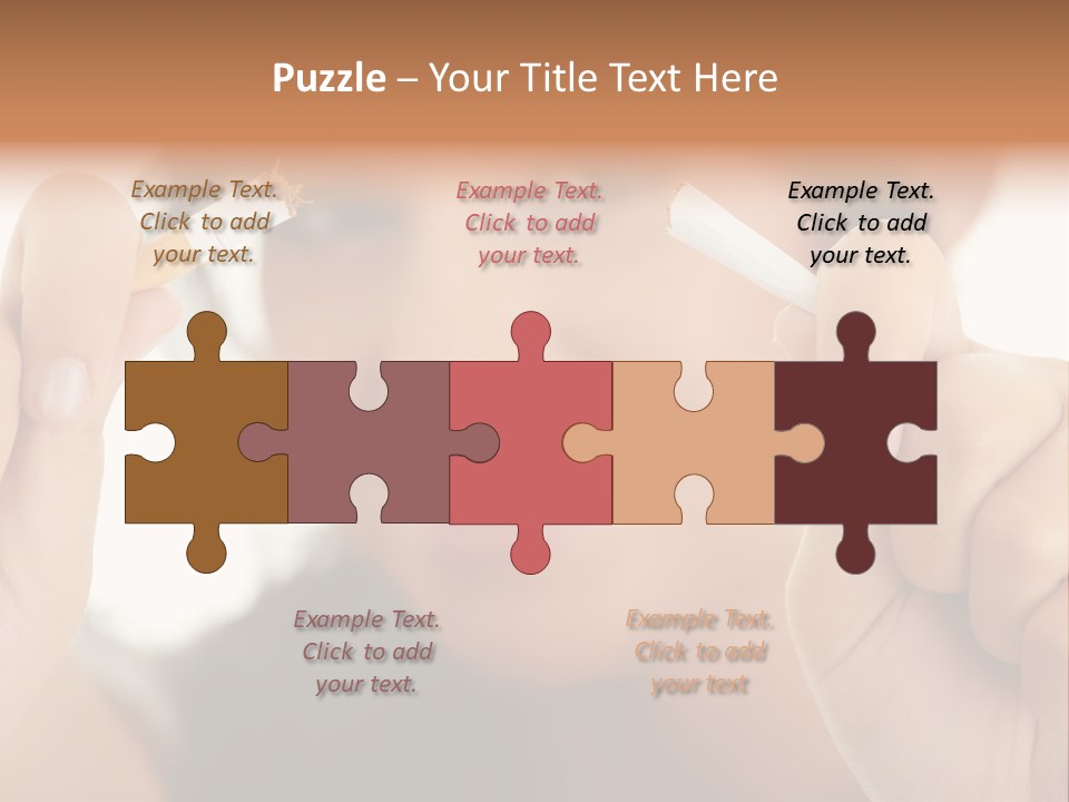 Risk Concept Habit PowerPoint Template
