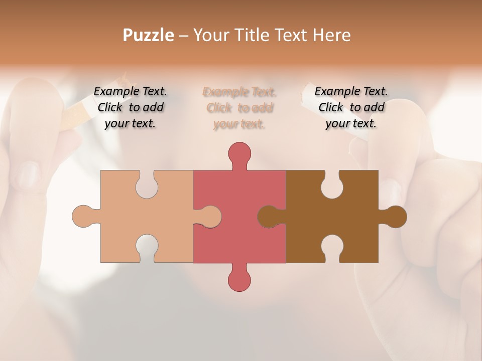Risk Concept Habit PowerPoint Template