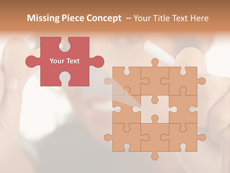 Risk Concept Habit PowerPoint Template