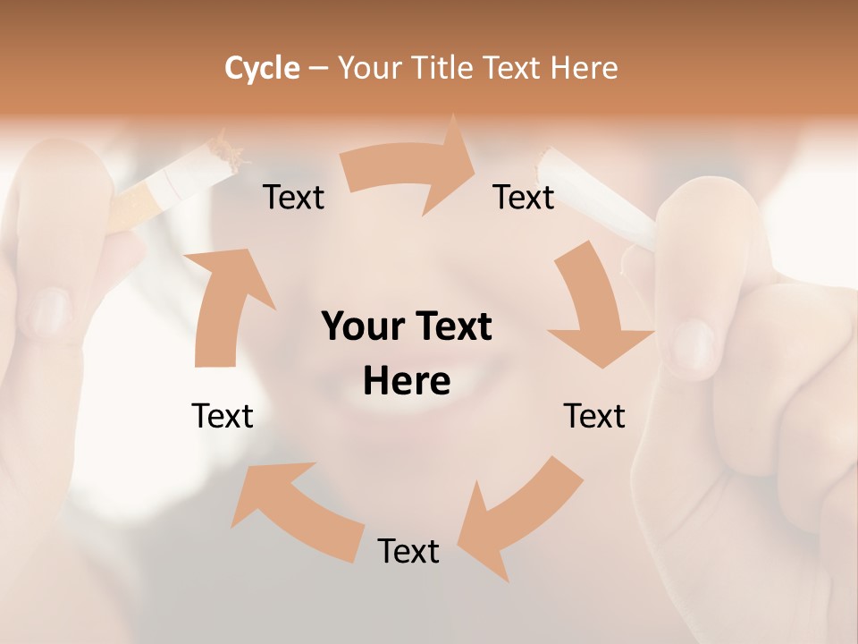 Risk Concept Habit PowerPoint Template