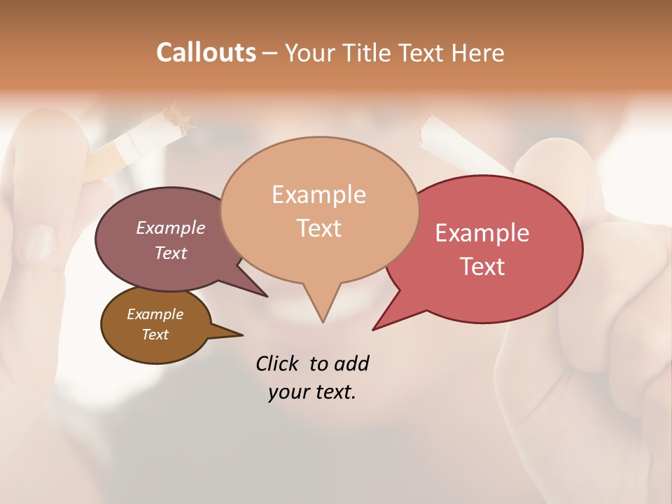 Risk Concept Habit PowerPoint Template