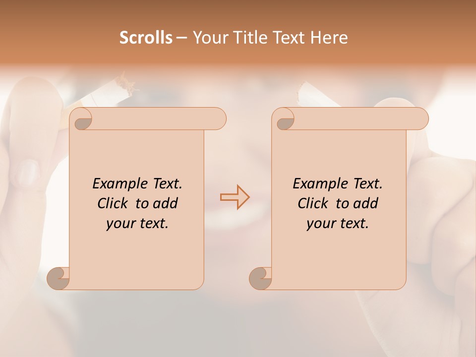 Risk Concept Habit PowerPoint Template