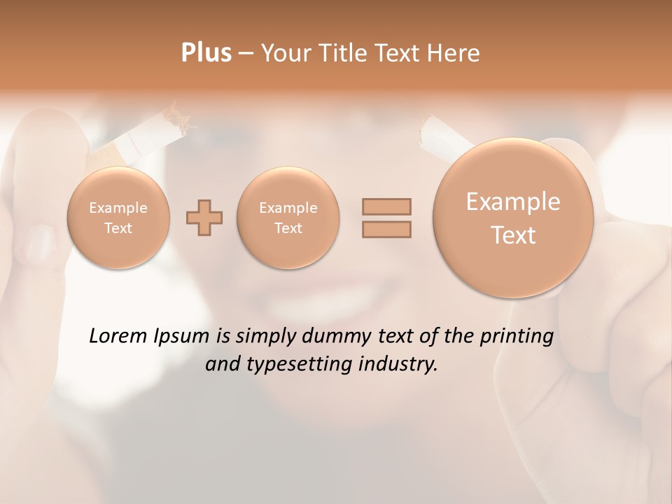 Risk Concept Habit PowerPoint Template
