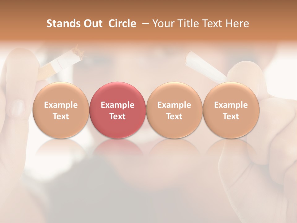 Risk Concept Habit PowerPoint Template