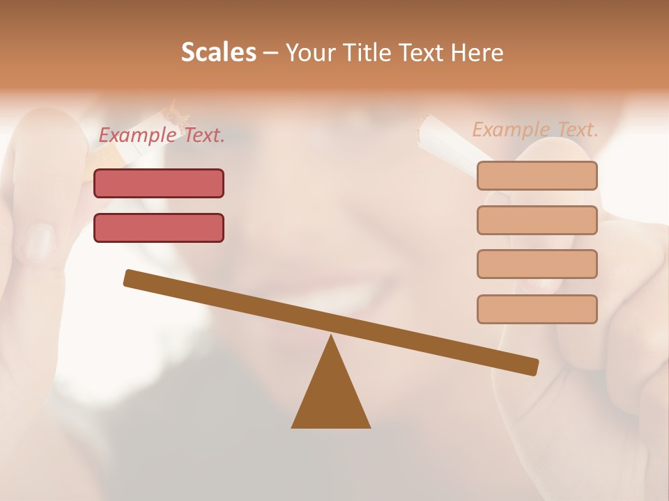 Risk Concept Habit PowerPoint Template