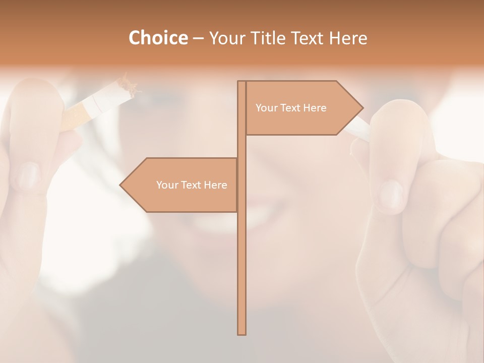 Risk Concept Habit PowerPoint Template