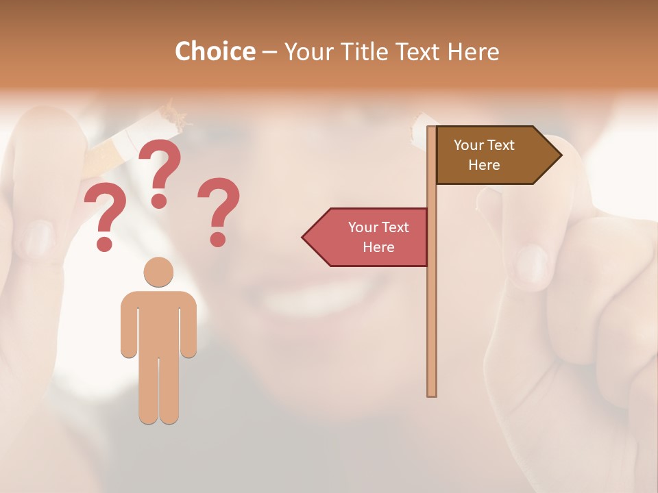 Risk Concept Habit PowerPoint Template