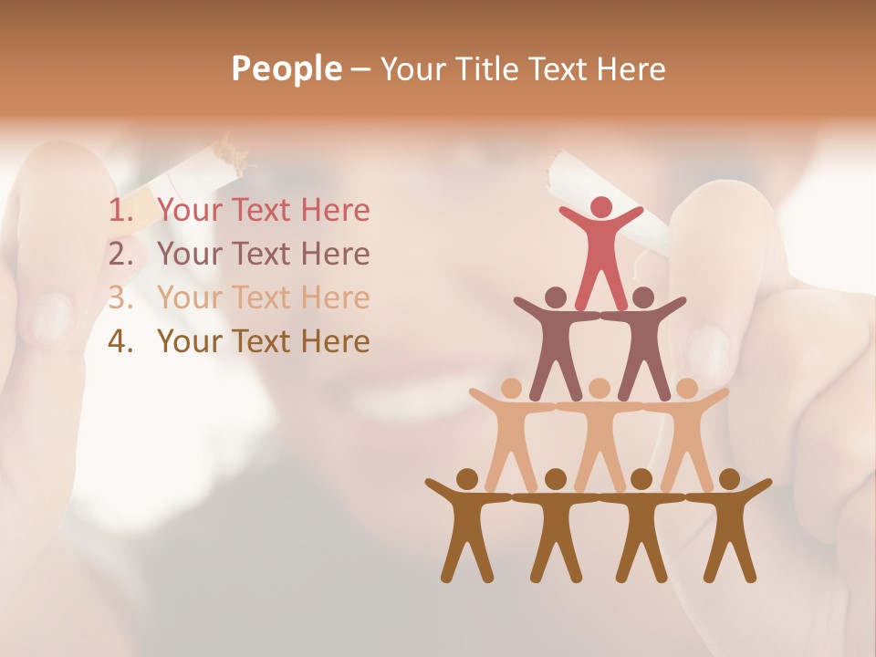 Risk Concept Habit PowerPoint Template