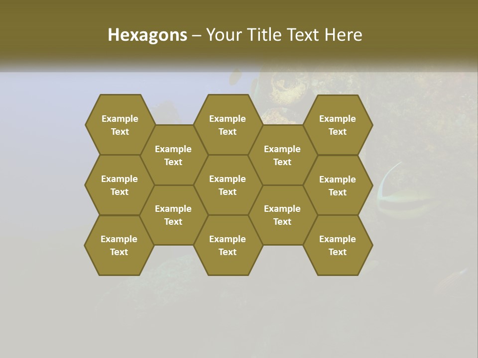 Ship Diving Shell PowerPoint Template