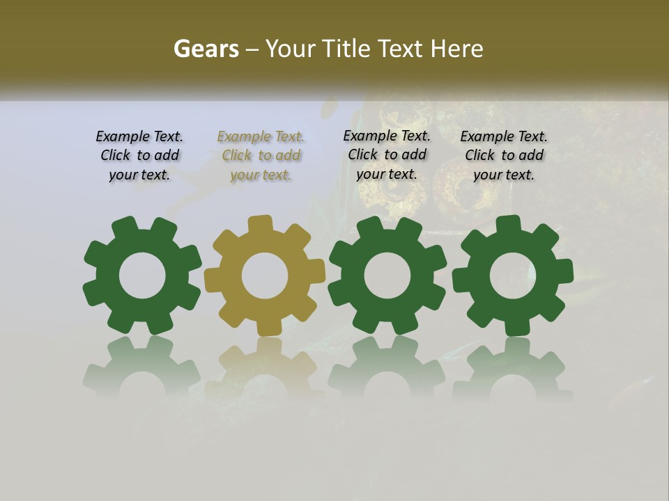 Ship Diving Shell PowerPoint Template