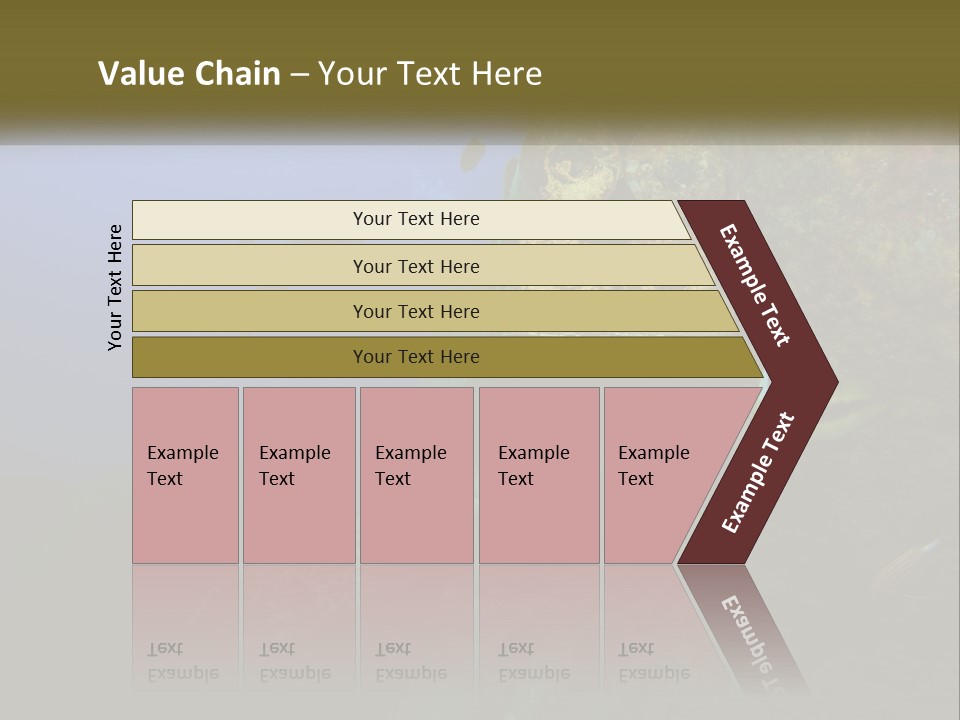 Ship Diving Shell PowerPoint Template