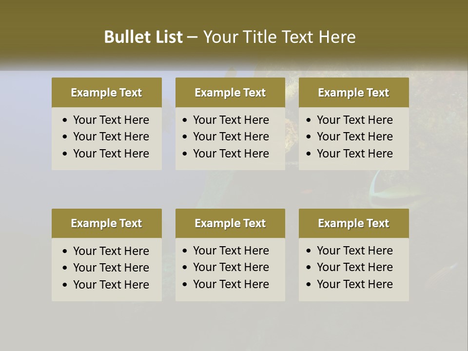 Ship Diving Shell PowerPoint Template