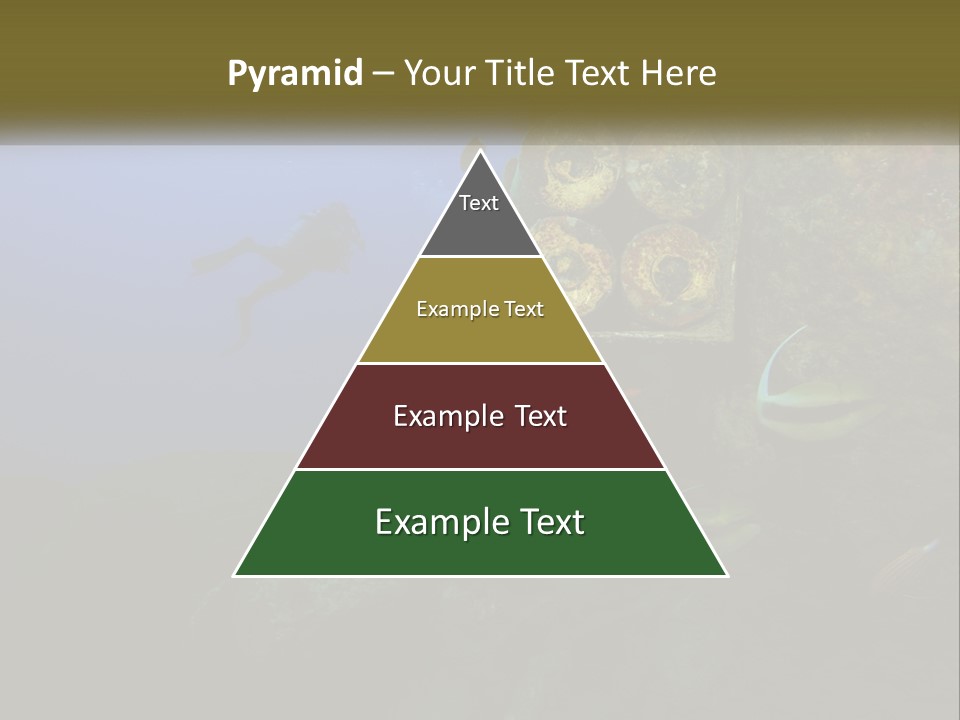 Ship Diving Shell PowerPoint Template