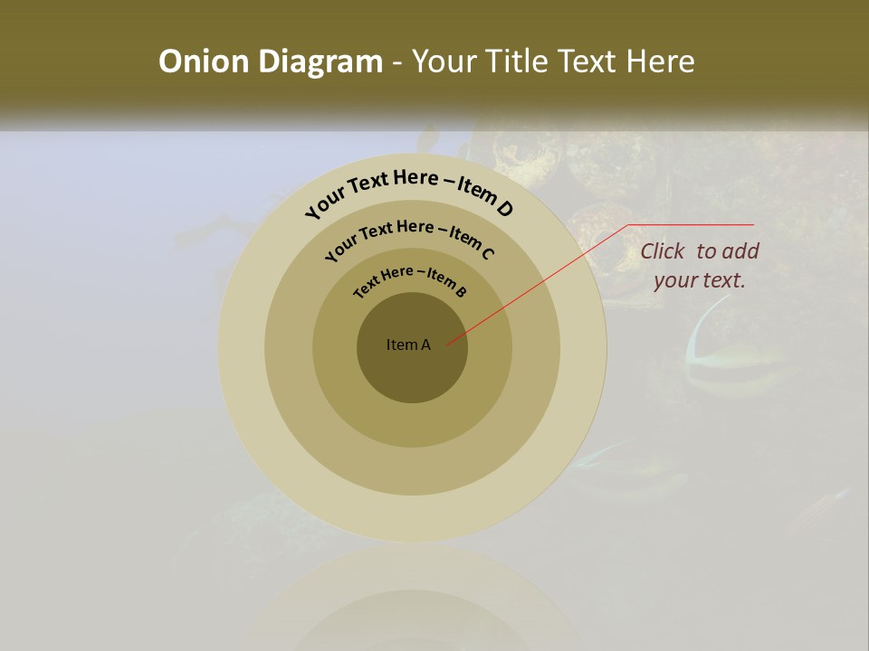 Ship Diving Shell PowerPoint Template