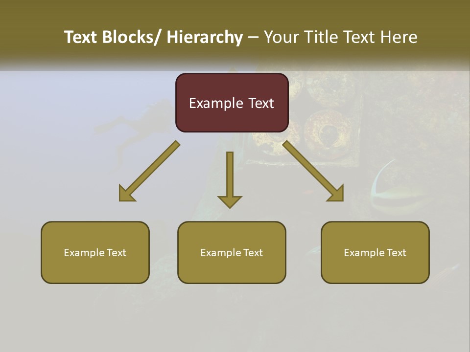 Ship Diving Shell PowerPoint Template
