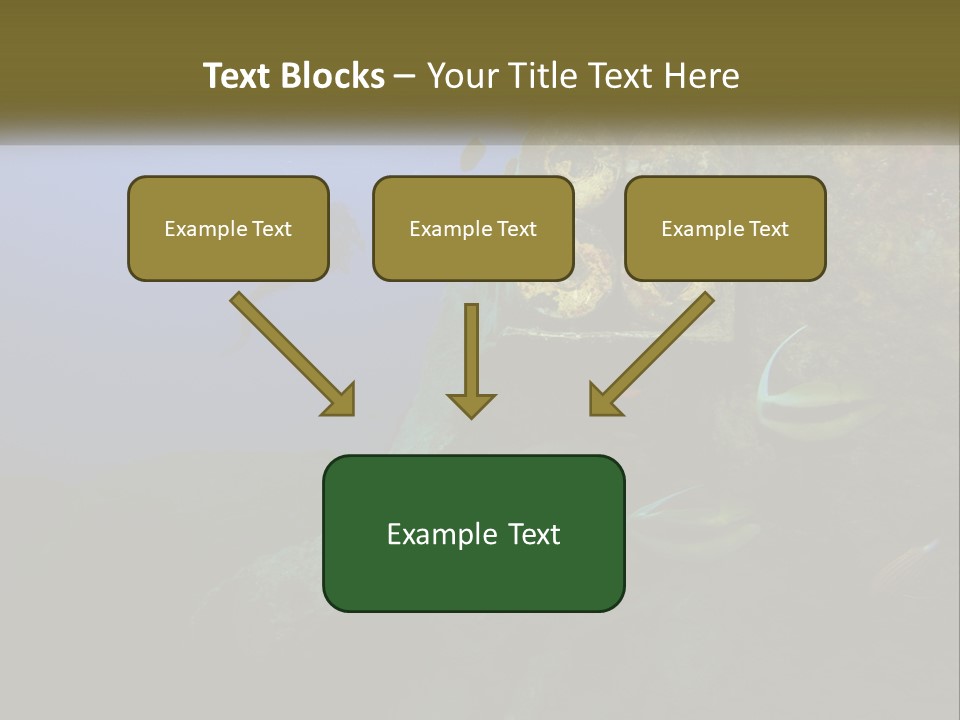 Ship Diving Shell PowerPoint Template