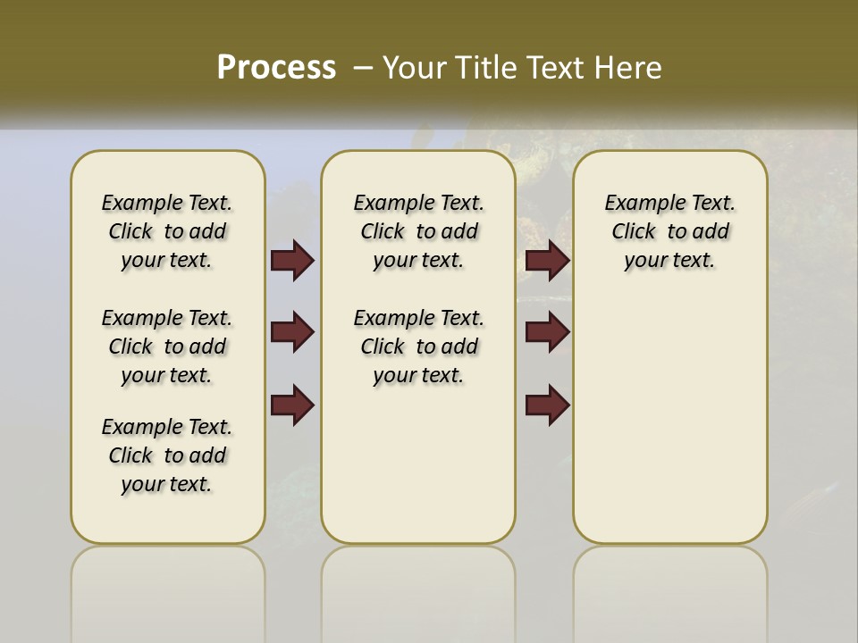 Ship Diving Shell PowerPoint Template