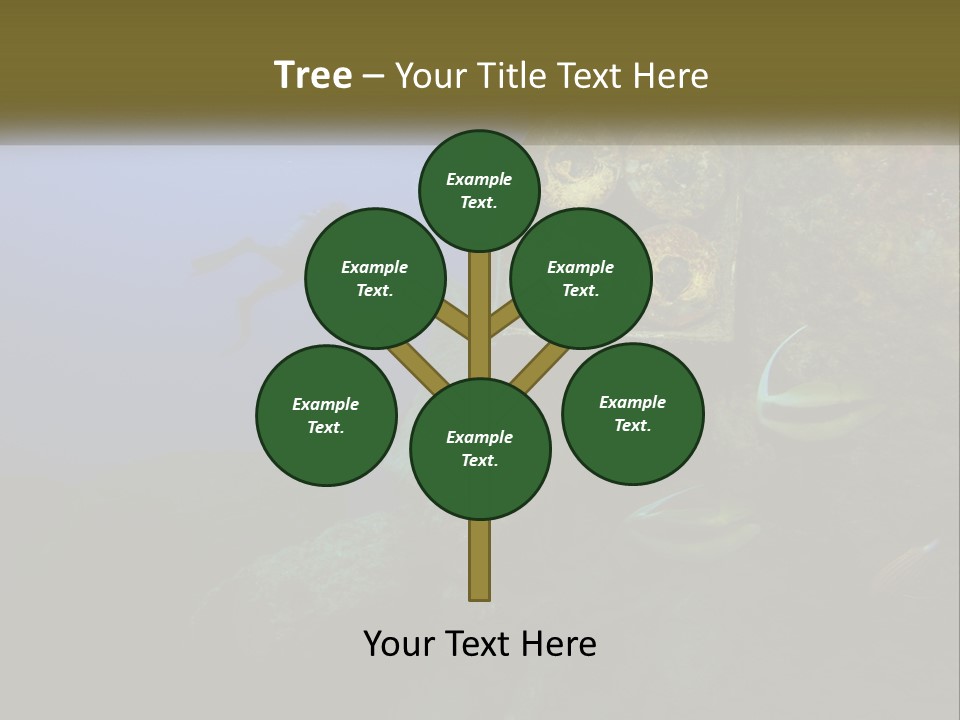 Ship Diving Shell PowerPoint Template