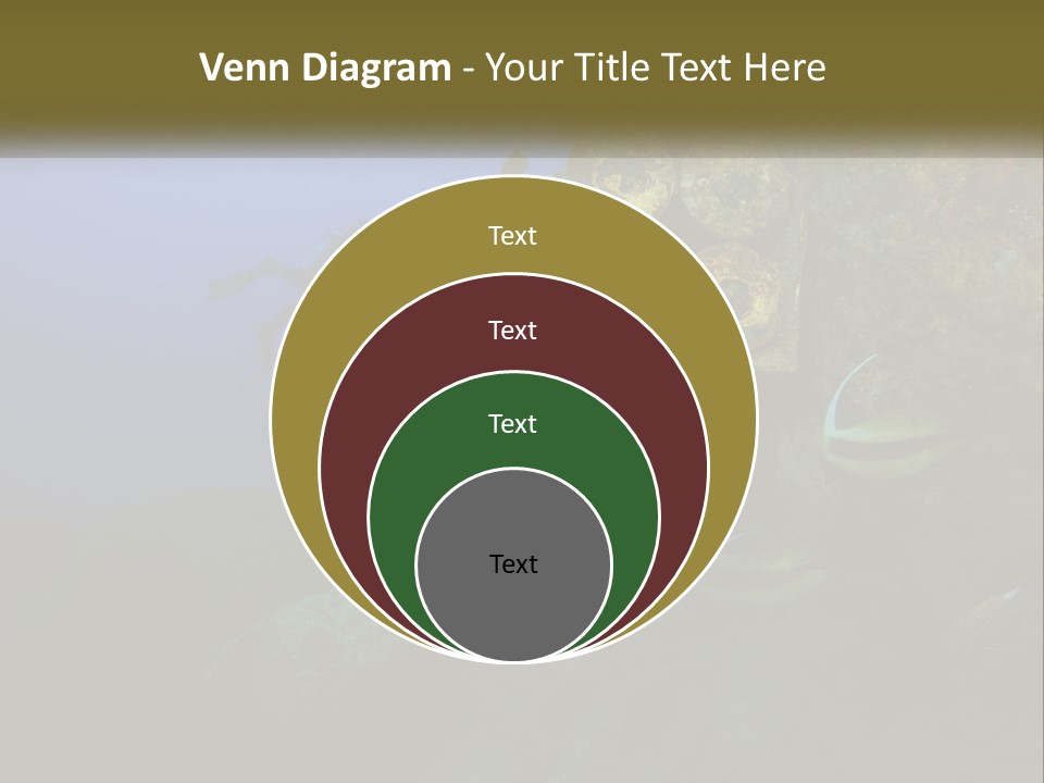 Ship Diving Shell PowerPoint Template