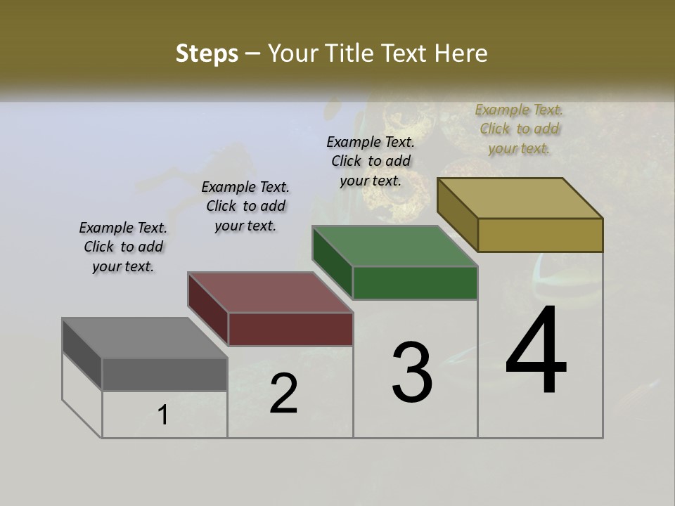 Ship Diving Shell PowerPoint Template