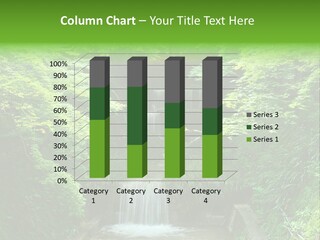 Falls Smoky Leaf PowerPoint Template