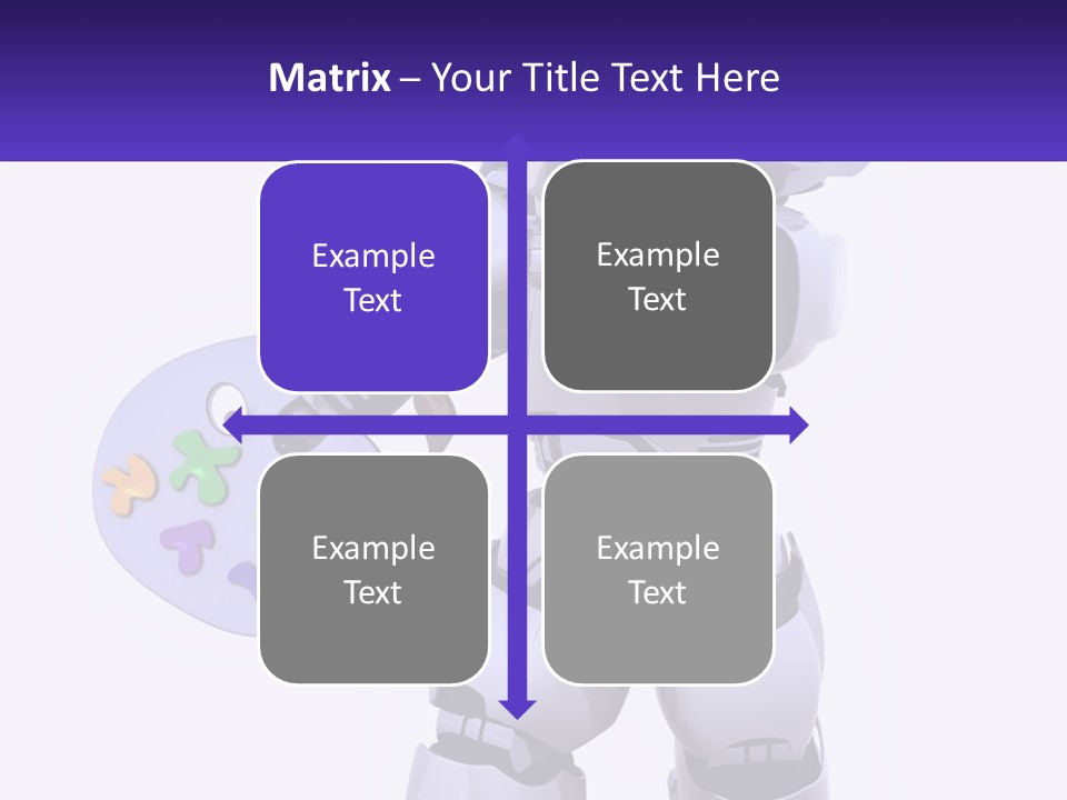 Brushes Pallette Painter PowerPoint Template