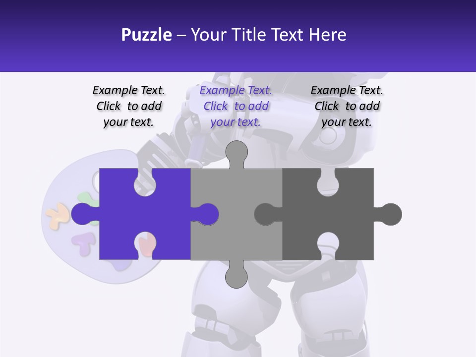 Brushes Pallette Painter PowerPoint Template